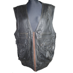 KAMIZELKA MOTOR SKÓRA rozm. 56